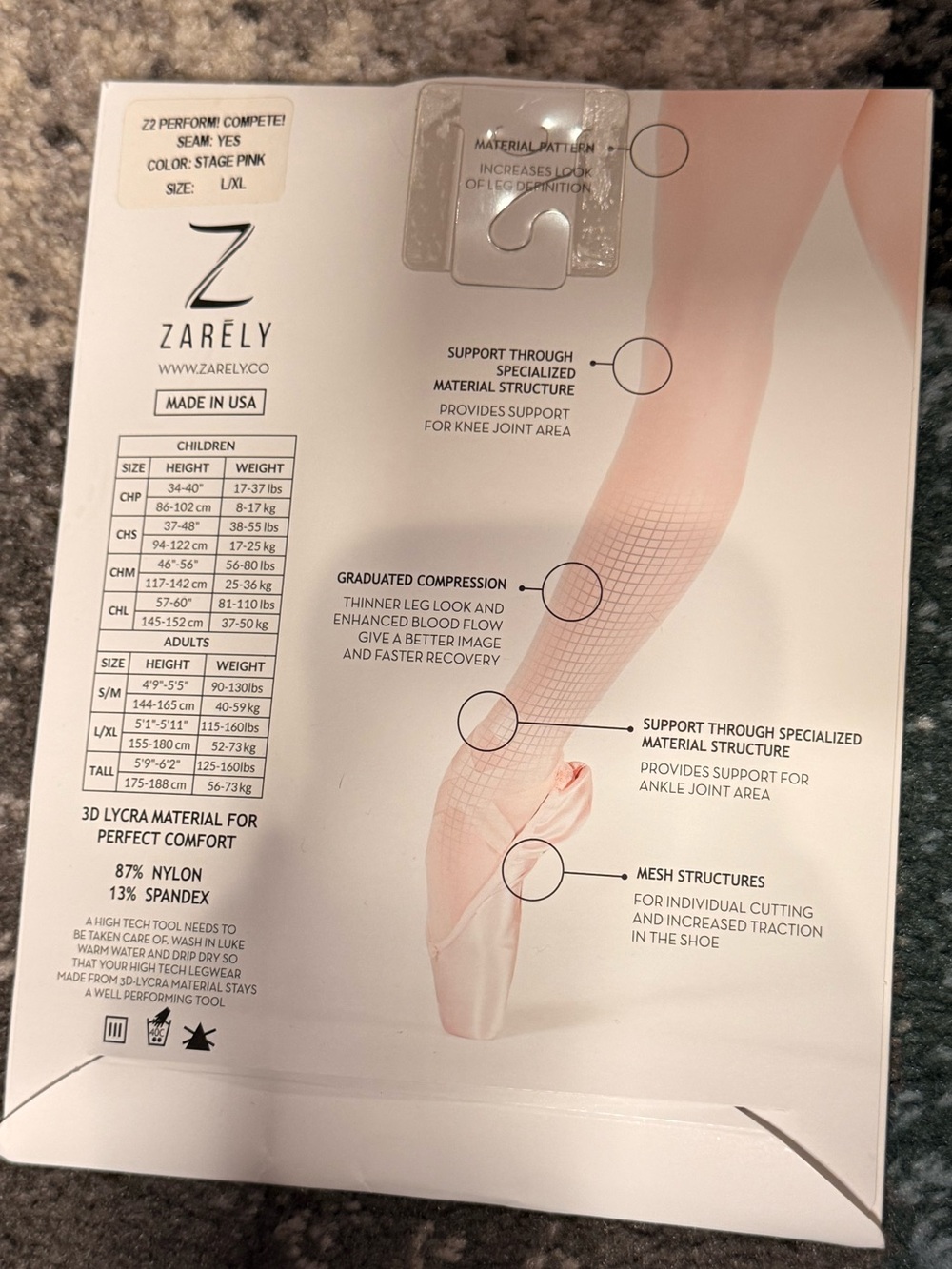 Zarely Tights - Picture 2 of 3